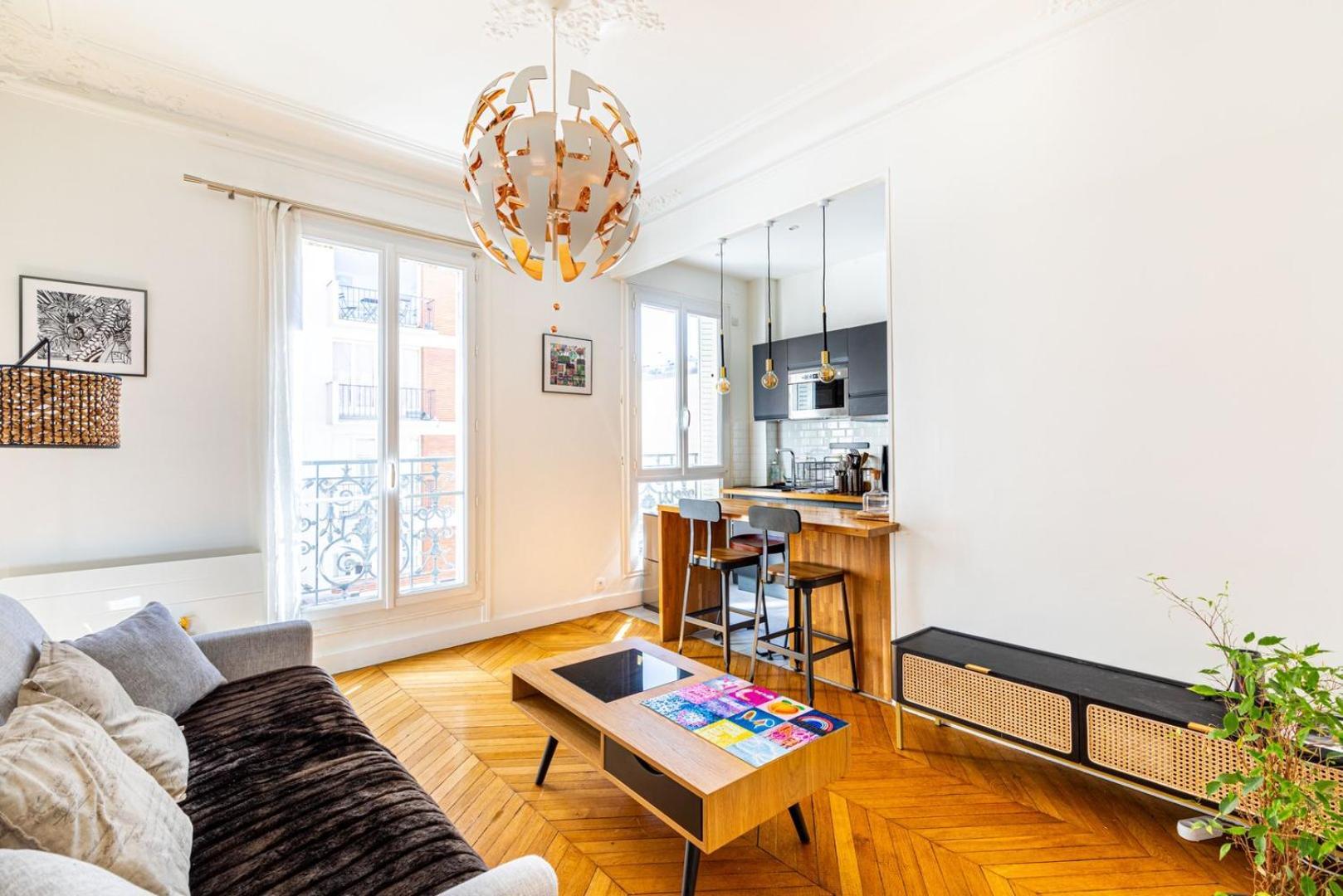 Ferienwohnung Guestready - Vivid Dream In The 11Th Arr. Paris Exterior foto